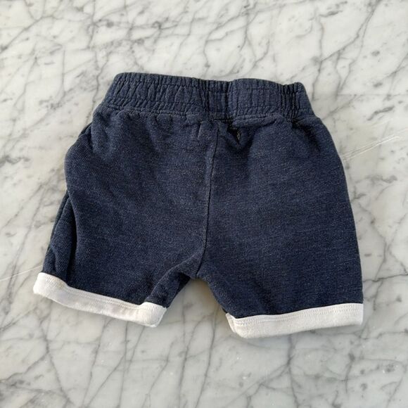 Monica and Andy Retro Short in Navy White Sz 18/24 Mo - Picture 4 of 4